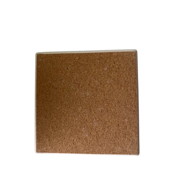 Christmas Holiday Ceramic Coaster Set With Festive Quotes & Holder - Picture 7 of 8